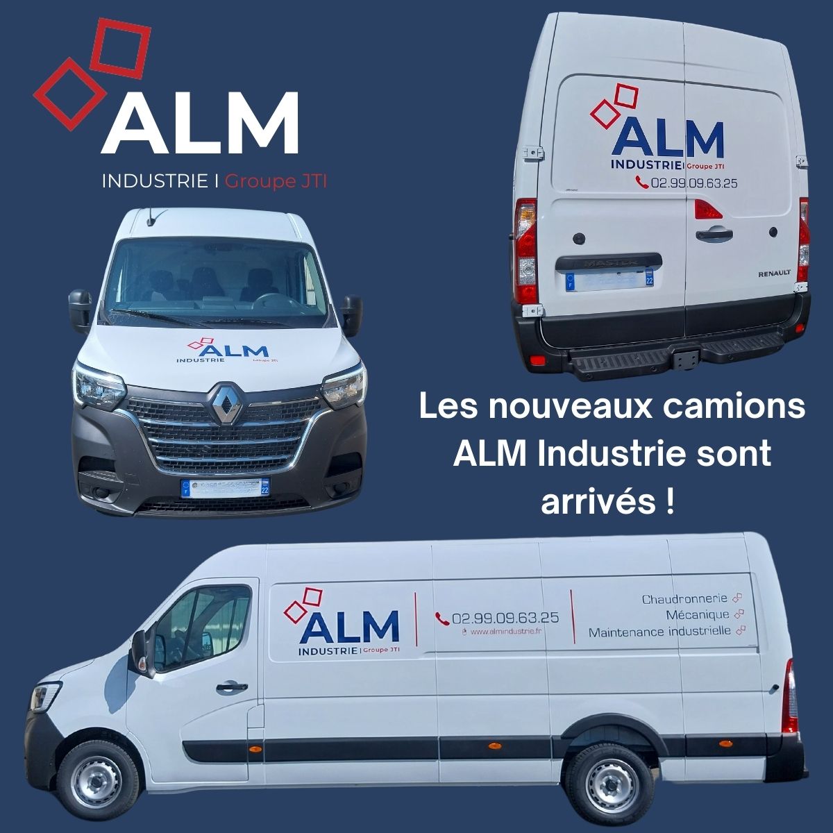 nouveaux camions